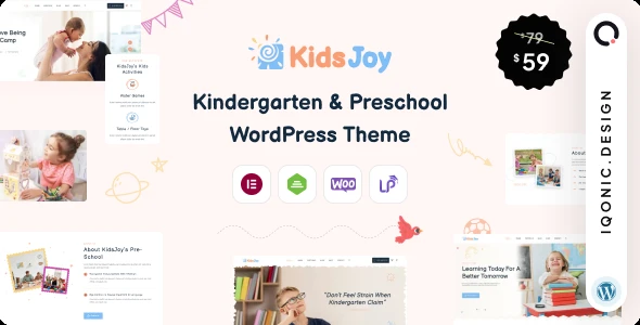 KidsJoy – Kindergarten & Preschool WordPress Theme